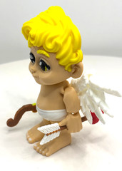 Adorable 3D Printed Cupid Figure with Wings and Bow – Valentine’s Day