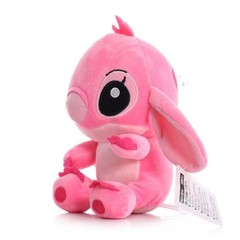 18cm Plush Stitch Baby Movie Cartoon Model Doll Children Action Figures Replica