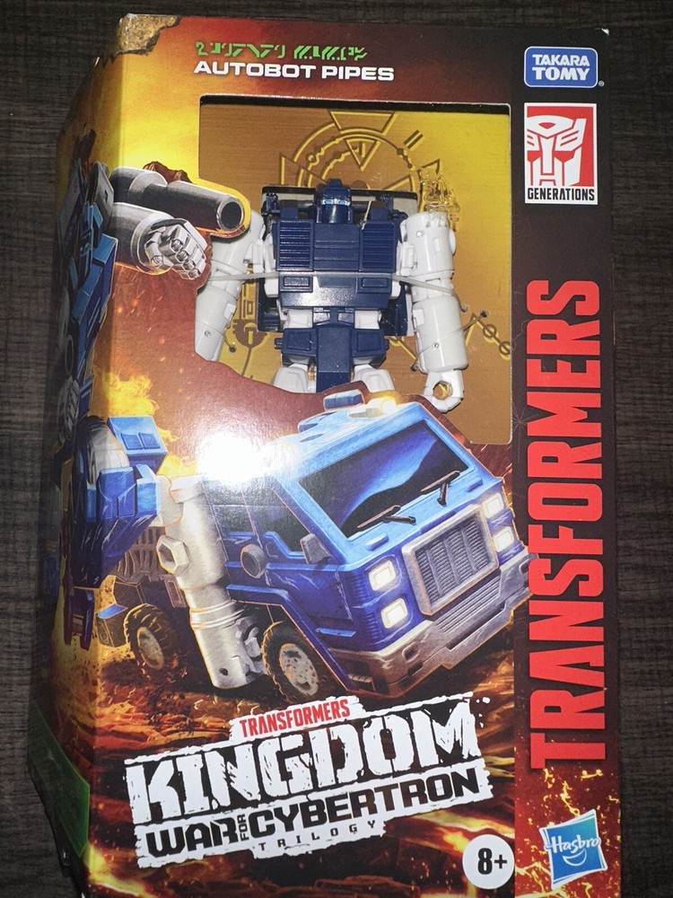 Hasbro Transformers War For Cybertron Kingdom AUTOBOT PIPES