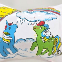 VINTAGE MY LITTLE PONY G1 PAIR INFLATABLE FLOAT BANDS SWIM HASBRO 1984 NONUSE