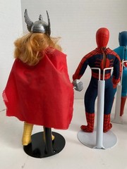 VINTAGE MEGO Avengers LOT Spiderman, Hulk, Iron Man, Falcon, Cap America, Thor