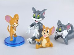 Tom & Jerry Spike Mouse Playset 9 Figure Cake Topper * USA SELLER* Toy Doll Set