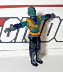 GI Joe Cobra Range Viper 1990 v1 *100% COMPLETE w/Card, Near Mint!* Vintage ARAH
