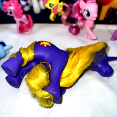 Vtg My Little Pony Toy Lot 16 Figures Various Sizes Hasbro Mixed G3 G4 Ponies