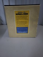 Batman and Robin Statue 1996 Hallmark DC COMICS Golden Age Collection MIB