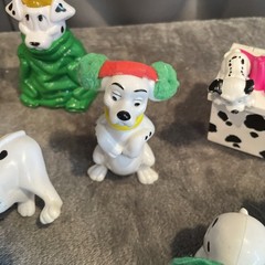 Vintage Disney’s/ Mc Donald’s PVC Toys Lot Of 20 Christmas Theme 101 Dalmatians