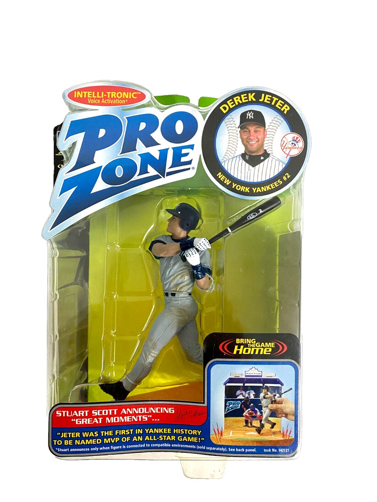 MLB Playmates Pro Zone Intelli-Tronic Derek Jeter #2 New York Yankees 2002- NEW