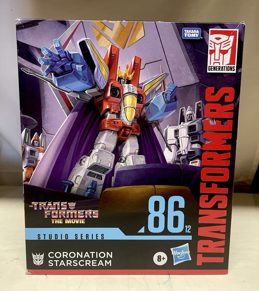 Hasbro Transformers Studio Series 86-12 Coronation Starscream | New in Box