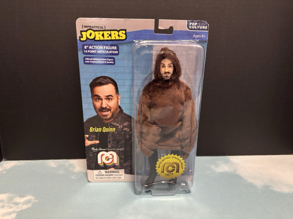Brian Quinn Impractical Jokers Mego 8-inch Action Figure Limited Editon