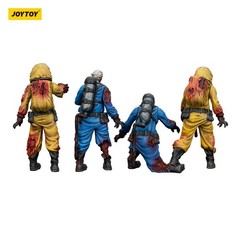 JOYTOY 1:25 action figures Dark Source Zombie Figure Biochemical Lab Team