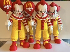 3D Maccas Pennywise Clown Collectable Size 25cms Tall