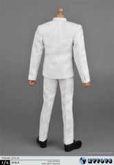 ZYTOYS ZY16-16 1/6 White Suit Pants Clothing Set for 12 ” Male HT Figure Body