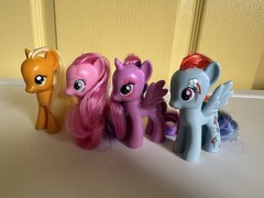 My Little Pony G4 Rainbow Dash Pinkie Pie Applejack Twilight Cutie Mark Magic