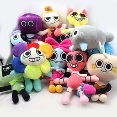 26cm Dandy’s World Plush Doll Bassie Plush Stuffed Toy Pillow Kids Gift Birthday