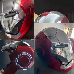 Autoking Iron Man Helmet MK5 1/1 Voice-controlled Mask Transform Cosplay Prop US