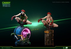 Slap Studio ZZDD Studio 1/4 Resin Cammy White EX VER LED Figure Model Statue