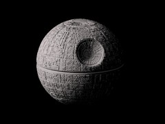 3D Printed Death Star Scaled Down Model