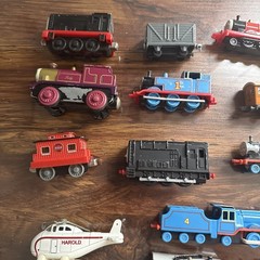Thomas And Friends Die Cast and plastic Train Lot of 29 Collection – used / wear