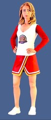 HEROES TV SHOW CLAIRE BENNET SERIES ONE ACTION FIGURE