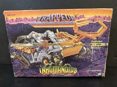 1986 Trappeur Inhumanoids Earth Corps Vehicle w/ BOX CATALOG Not Complete Hasbro