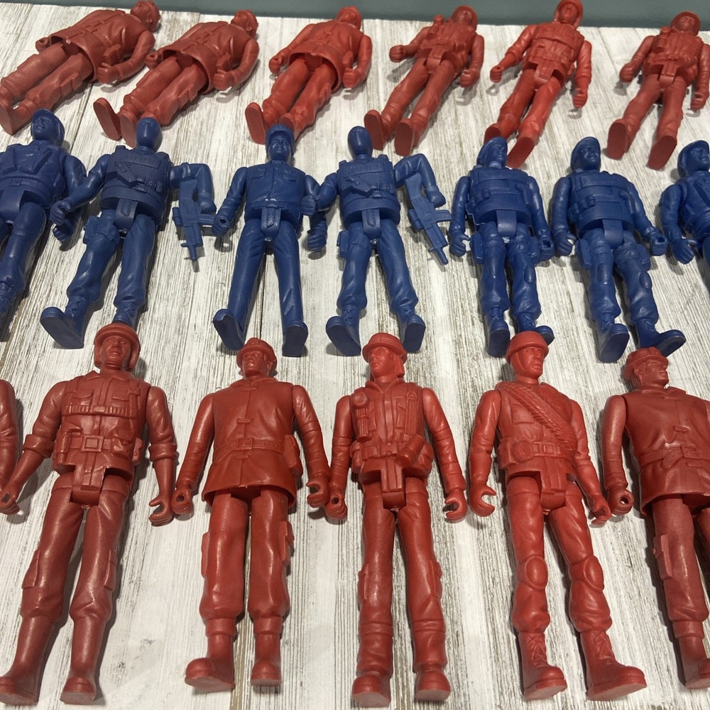 Greenbrier International Fireman Swat Police 5” Action Figures Huge Lot! 48 Pc