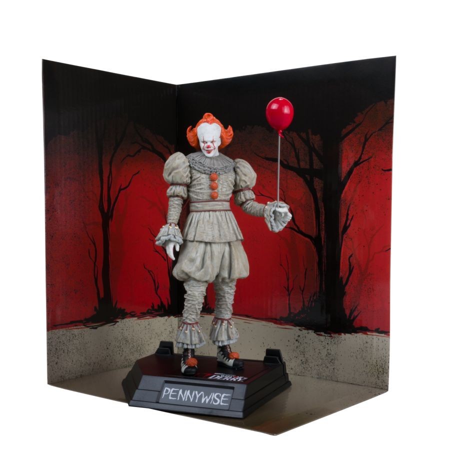 Welcome to Derry Pennywise 6″ Movie Maniacs Figure [MCF14136]