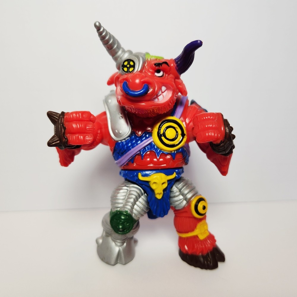 Groundchuck Red Bull TMNT Teenage Mutant Ninja Turtles 1991 Figure Playmates