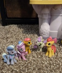 MLP Friendship Is Magic Lot 20+ Mini Figs Playset Pets Nightmare Luna Celestia