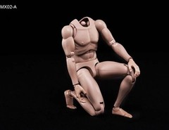MX02-A 1/6 Scale Europe Skin Male Figure Body Model Toy Fit For Head with Neck