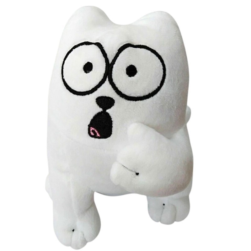 Cute Simon’s Cat Doll Plush Cartoon Soft Doll Toy Kids Gift
