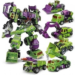 Jinbao Devastator G1 6-in-1 Oversized 45cm Transformers Action Figure No Box