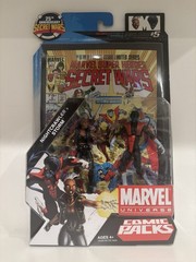 Marvel Universe Secret Wars Set Of 5 Comic Pack Figures MOC Sets May Vary