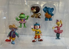 Disney Playhouse JoJo’s Circus Playset 2004 Jojo, Goliath, Skeebo, Croaky, Tina