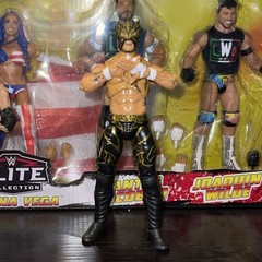 Penta El Zero M & Rey Fenix Unrivaled Series 6 Figure Lot Lucha Bros AEW WWE
