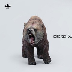 1/6 JXK Brown Bear Model Fierce Animal Soldier Collection GK Statue Toys Resin