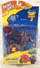 Vintage MOC New Pixar Disney Toy Story 2 Rocket Force ANTI-BUZZ 1999 2 of 2
