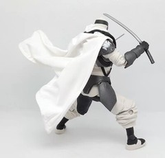 SU-MF-C-GM: White Wired cape for McFarlane DC Ghost-Maker Action Figure