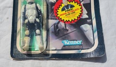 Star Wars Vintage Biker Scout Kenner Mexico ROTJ 65 Back-D 1983 Short Mouth MOC