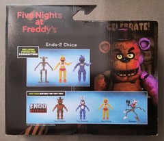 Five Nights At Freddy’s FNAF Endo Series Toy Chica & Highscore Toy Chica Figures