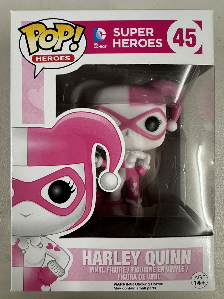 Harley Quinn 45 ~ DC Comics: Super Heroes ~ Funko Pop Vinyl