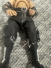 Jeff Hardy WWE Jakks Finishing Moves Wrestling Figure (cut Pants)