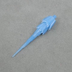 Tail Fin Blue Flame Upgrade Kit For Legacy Velocitron Galaxy Shuttle