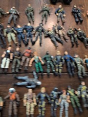 Toy Army Soldier Lot Gi Joe, Other Action Figures, Large Lot, 52 Soldiers