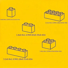 300Pcs Building Brick Bulk, White Bulk Bricks with 5 Sizes, Compatible with Lego