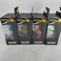 Pokemon Select Series 1 Metallic Complete Pikachu Charmander Bulbasaur Squirtle