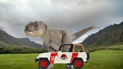 Mountain Landscape Action Figure Diorama Backdrop For Dinosaurs, GI Joe Toys #2