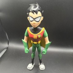 Batman Robin Action Figure Toy Plastic Green Red Yellow Black Cape