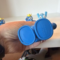 Rainbow Friends Phatmojo Figures Lot Of 5 Blue Cyan Red