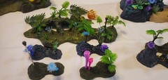 McFarlane Avatar World of Pandora Light-Up Metkayina Reef & Rainforest Lot
