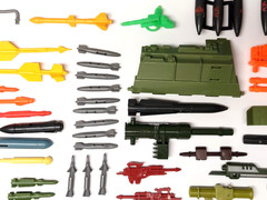 GI Joe Action Figure ARAH Weapons Parts Accessories Gun 80s 90s Lot Vehicle Base
